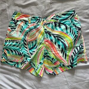 Lilly Pulitzer Multicolor Tropical Print Shorts